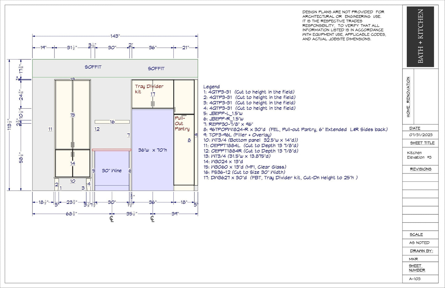 Kitchen Design Package