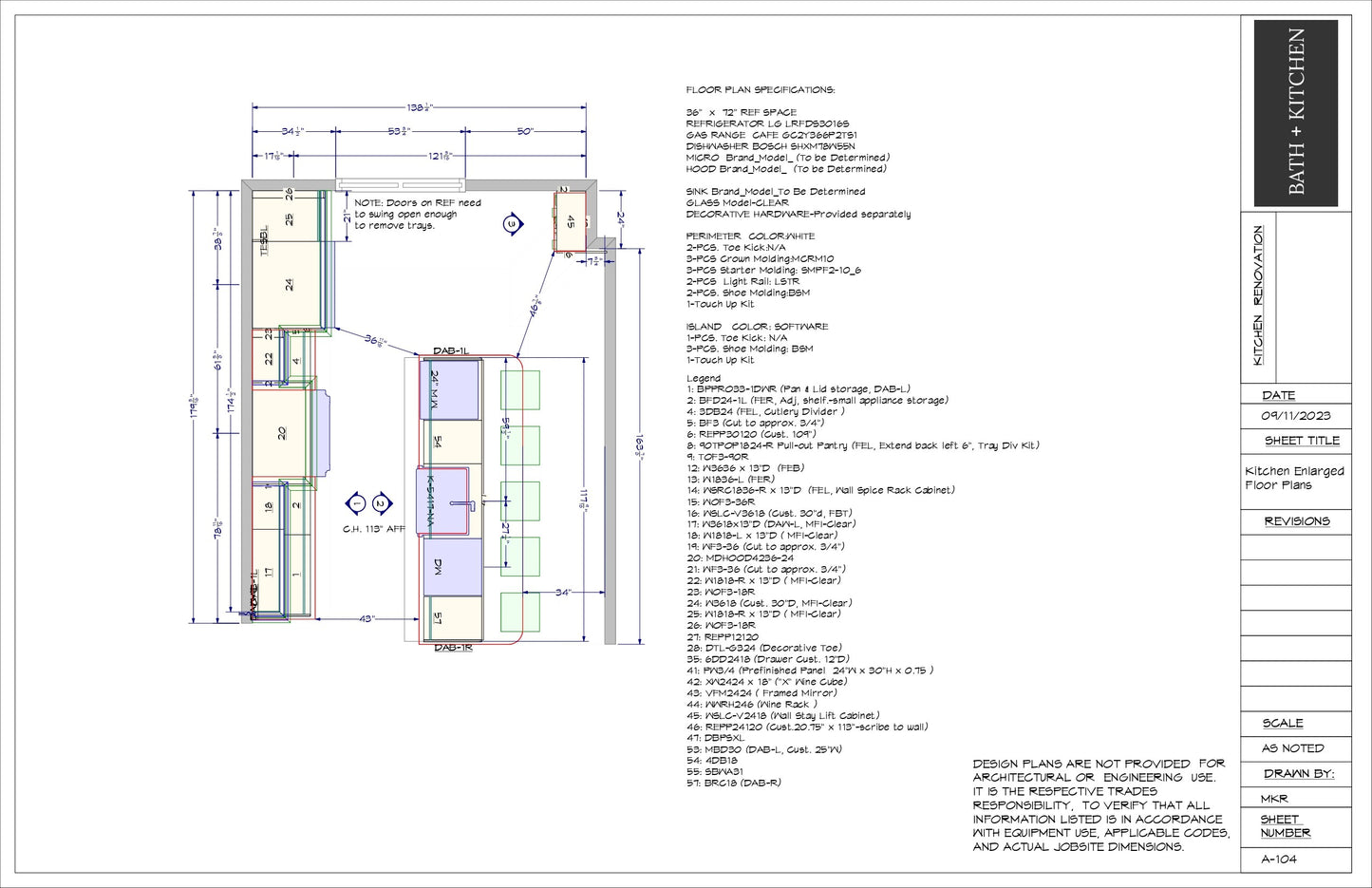 Kitchen Design Package