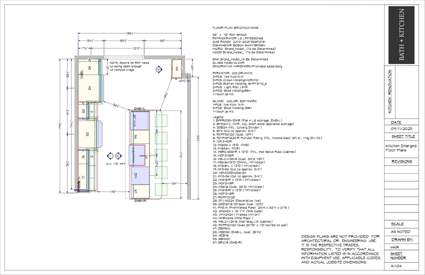 Kitchen Design Package