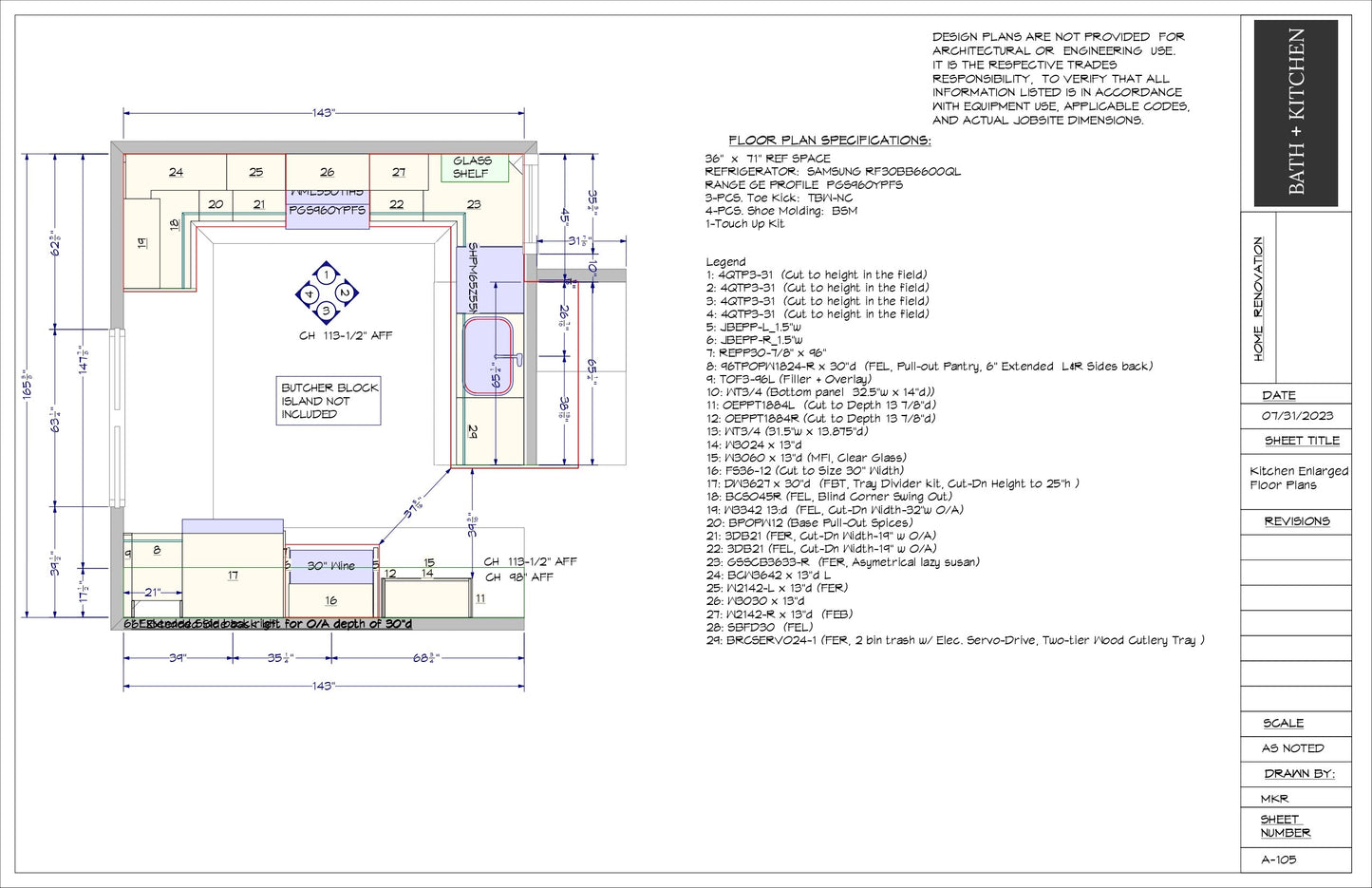 Kitchen Design Package