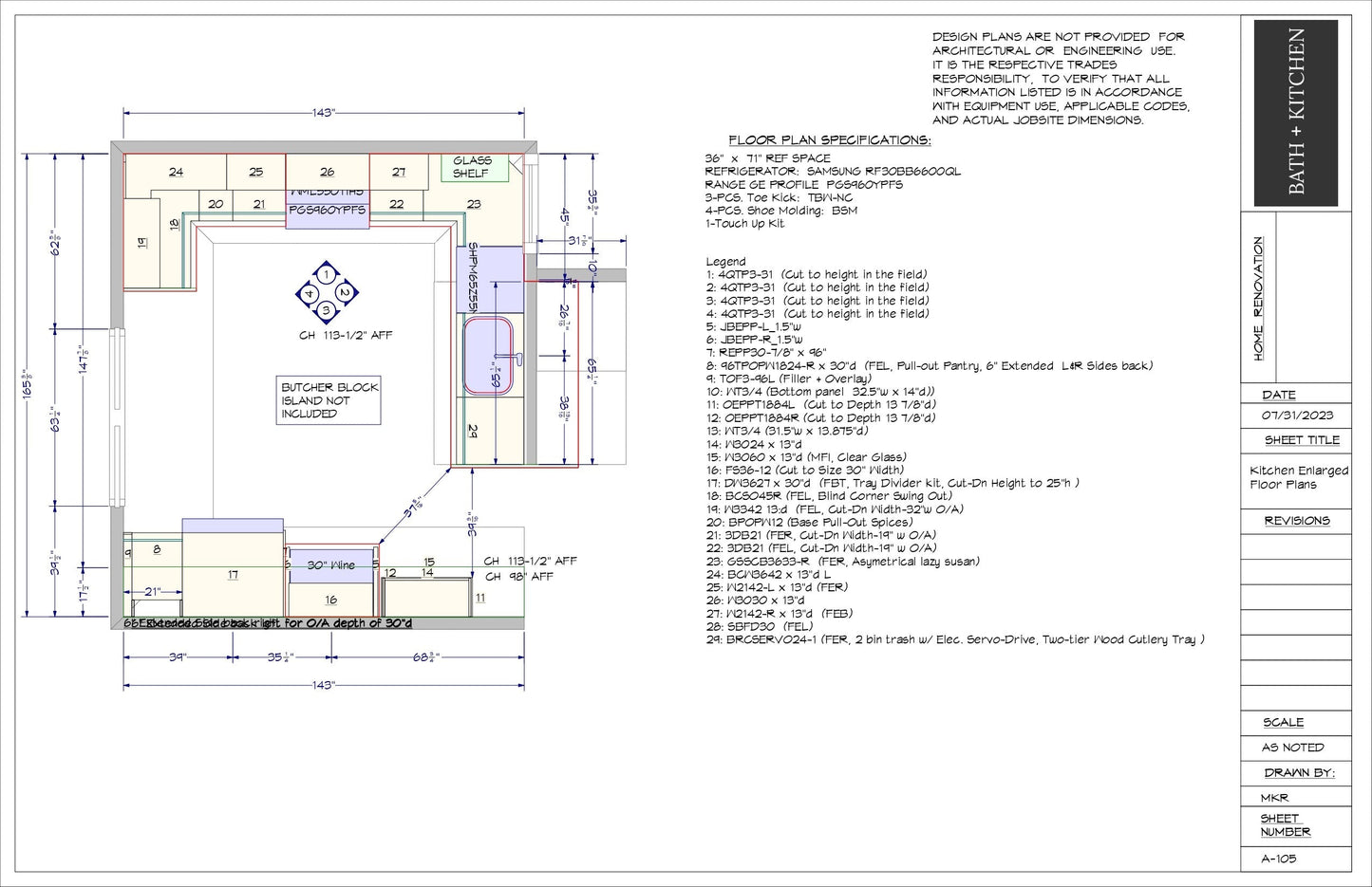 Kitchen Design Package