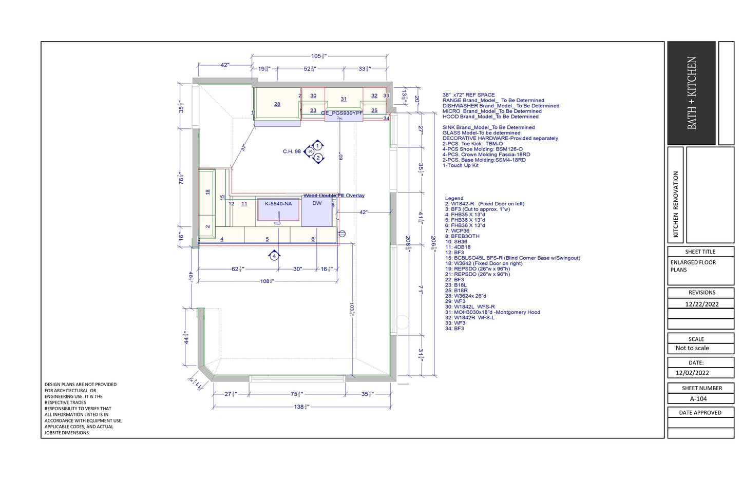 Kitchen Design Package