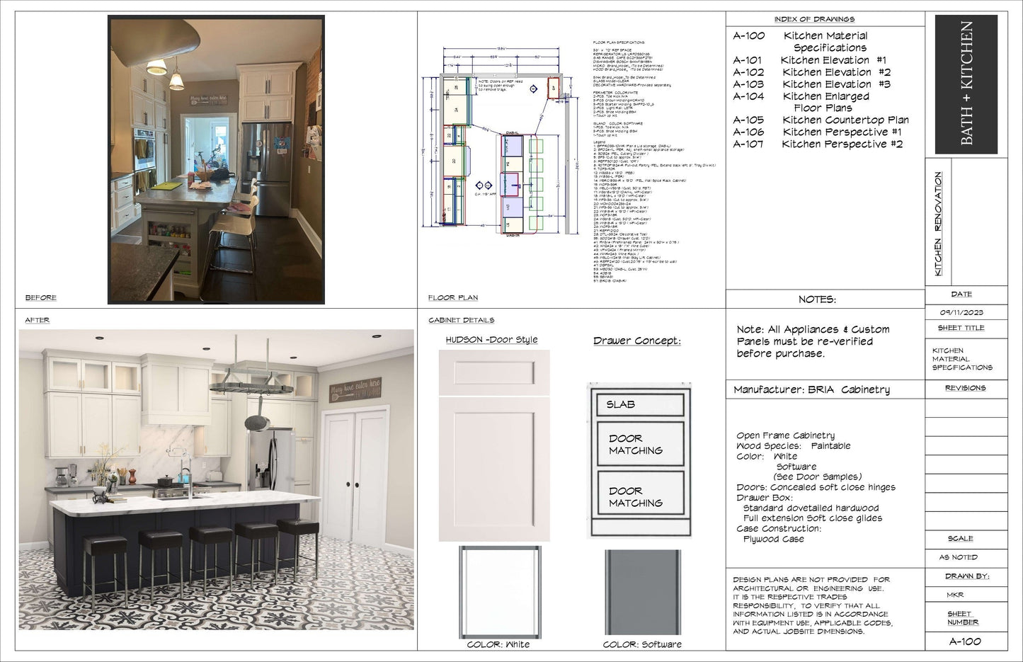 Kitchen Design Package