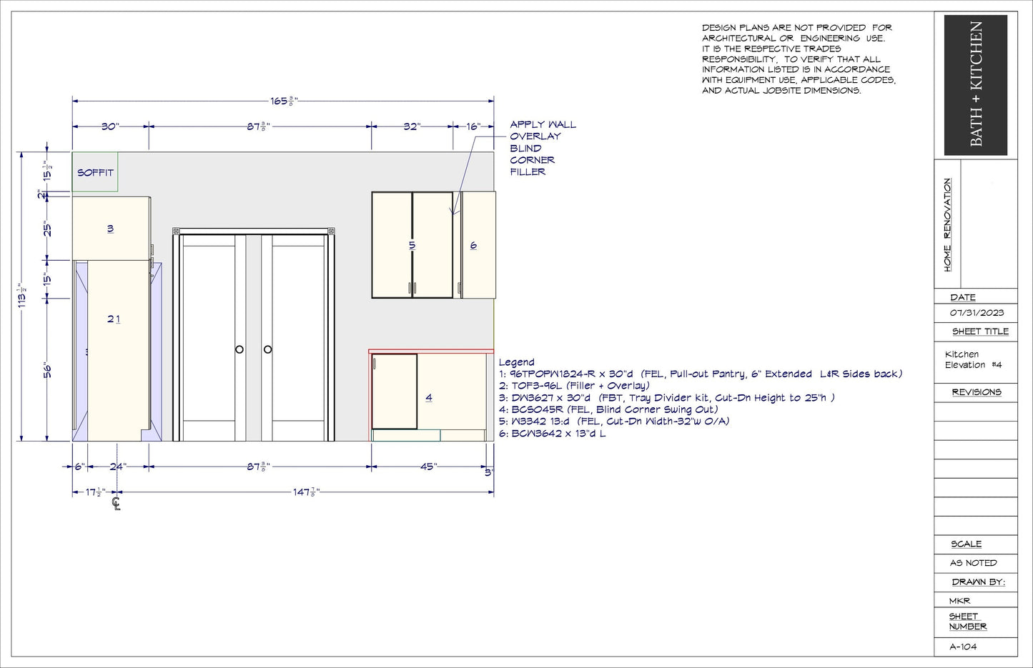 Kitchen Design Package